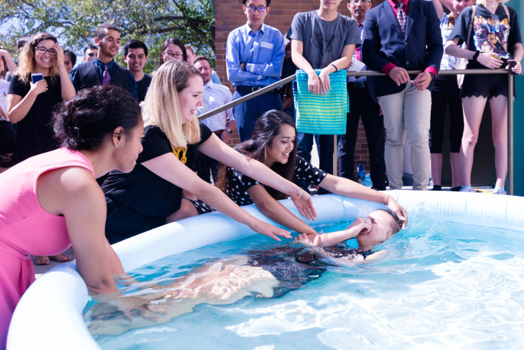 Jessica is baptised!